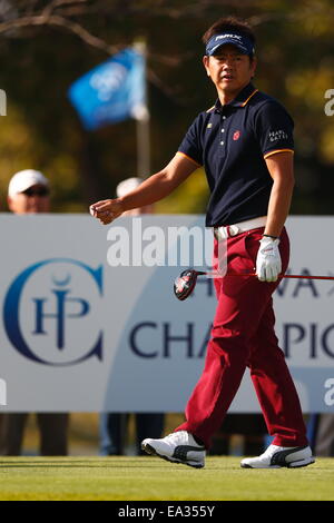 Chiba, Japan. 6. November 2014. Hiroyuki Fujita Golf: HEIWA PGM Meisterschaft in Kasumigaura ersten Runde im Miho Golf Club in Chiba, Japan. © AFLO SPORT/Alamy Live-Nachrichten Stockfoto