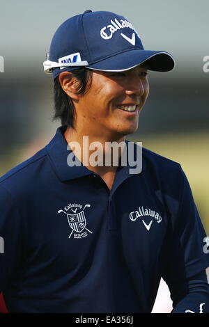 Chiba, Japan. 6. November 2014. Ryo Ishikawa Golf: HEIWA PGM Meisterschaft in Kasumigaura ersten Runde im Miho Golf Club in Chiba, Japan. © AFLO SPORT/Alamy Live-Nachrichten Stockfoto