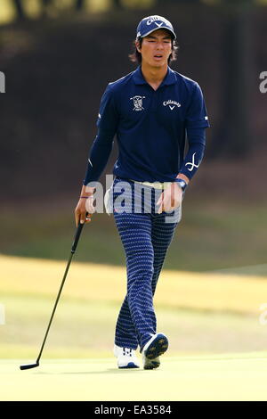 Chiba, Japan. 6. November 2014. Ryo Ishikawa Golf: HEIWA PGM Meisterschaft in Kasumigaura ersten Runde im Miho Golf Club in Chiba, Japan. © AFLO SPORT/Alamy Live-Nachrichten Stockfoto