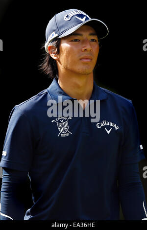 Chiba, Japan. 6. November 2014. Ryo Ishikawa Golf: HEIWA PGM Meisterschaft in Kasumigaura ersten Runde im Miho Golf Club in Chiba, Japan. © AFLO SPORT/Alamy Live-Nachrichten Stockfoto