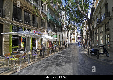 Barrio del Carmen, Bezirk, Valencia, Spanien Stockfoto