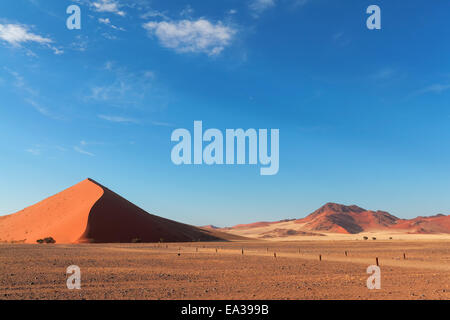 Sanddünen von Sossusvlei Stockfoto