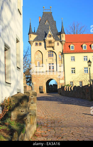 Torhaus Torhaus, Meißen, Sachsen, Deutschland Stockfoto