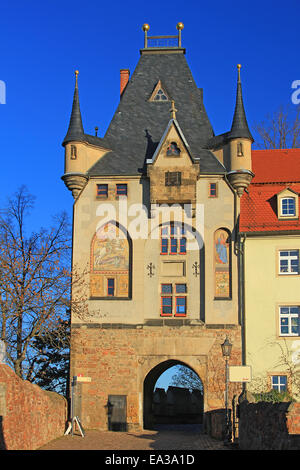 Torhaus, Meißen, Sachsen, Deutschland Stockfoto