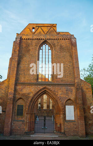 Kloster Abtei, Franziskaner-Kloster-Ruinen, Bezirk Mitte, Ost Berlin, Deutschland Stockfoto