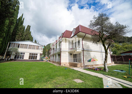 Modernes Hotel, neue Athos, Abchasien Stockfoto