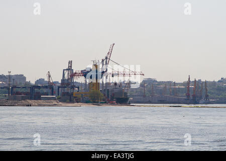 Fracht-Kran Stockfoto