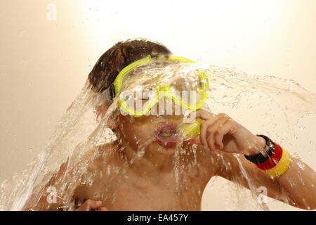 Tauchen junge Stockfoto