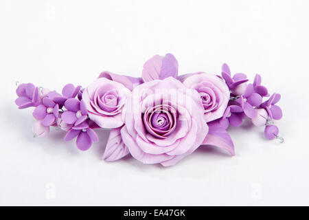 schöne handgemachte Haarnadel Stockfoto