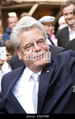 Joachim Gauck, Bundespräsident Stockfoto