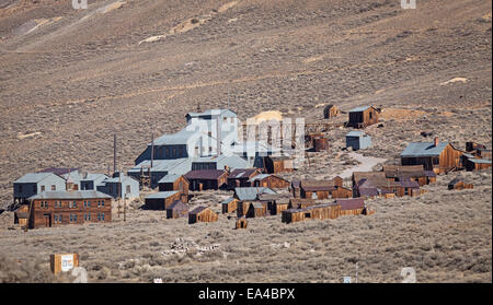 Fotos von der California Geisterstadt Bodie. Stockfoto