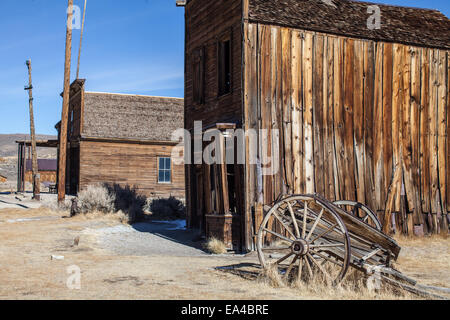 Fotos von der California Geisterstadt Bodie. Stockfoto