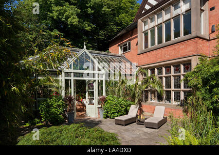Wintergarten, Hargreaves Haus, Nottingham, UK. Stockfoto