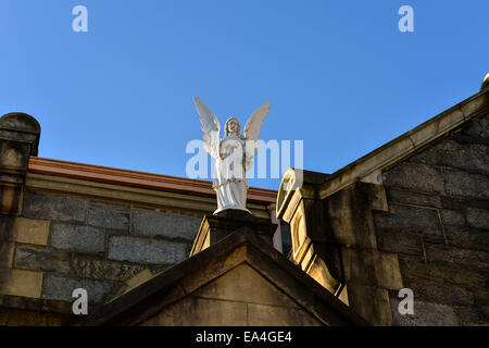 Stock Foto - äußere des St. Columba Kirchturm Long, abgeschlossen im Jahre 1909. Foto: George Sweeney/Alamy Stockfoto