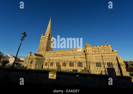 Stock Foto - Fassade der Kathedrale von St Columb, abgeschlossen im Jahre 1633. Foto: George Sweeney/Alamy Stockfoto