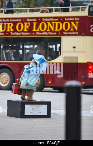 Trafalgar Square, London, UK. 6. November 2014. Das Tragen von London, gestaltet von Boris Johnson auf dem Trafalgar Square. Bildnachweis: Matthew Chattle/Alamy Live-Nachrichten Stockfoto