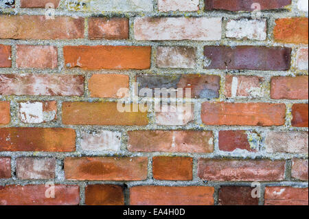 Nahaufnahme einer verwitterte Wand als Hintergrund Stockfoto