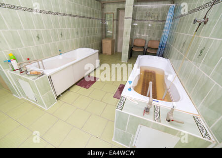 Badewanne für Wasser-massage Stockfoto