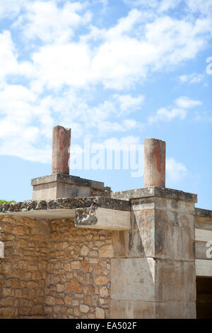 Knossos antiken Ruinen auf Kreta Griechenland Stockfoto