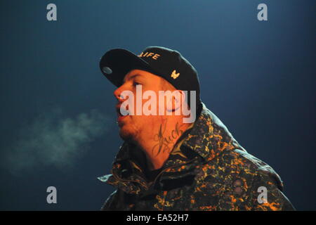 Rapper, Professor Green - Stephen Paul Manderson im Konzert, Sheffield, UK Stockfoto