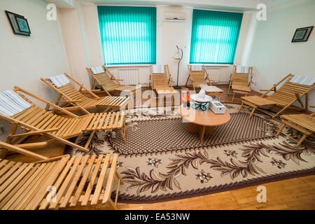 Ruheraum im Wellness-salon Stockfoto