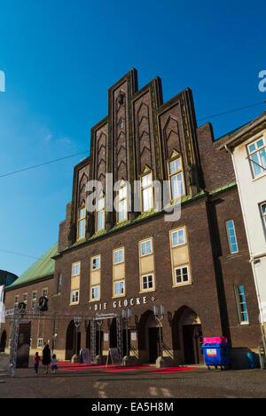 Sterben Konzerthaus Glocke, Domsheide Quadrat, Altstadt, Altstadt, Bremen, Deutschland Stockfoto
