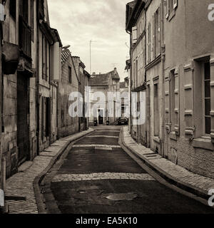 Cognac in Frankreich Charente-Abteilung stellt aus seiner langen Geschichte in der Altstadt "Vieux Cognac" genannt. Stockfoto