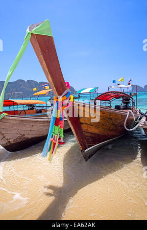 Longtail-Boote Stockfoto