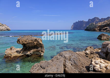 Cala San Vicente Stockfoto