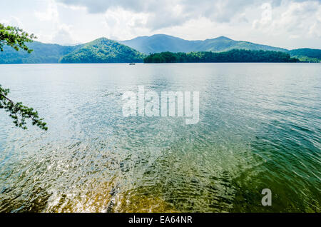 See Santeetlah in Great-Smoky-Mountains-nc Stockfoto