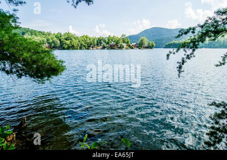 See Santeetlah in Great-Smoky-Mountains-nc Stockfoto