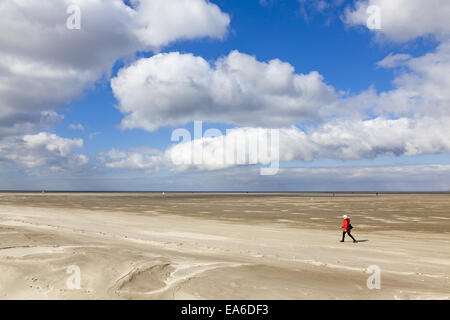 Strand von St. Peter-Ording Stockfoto