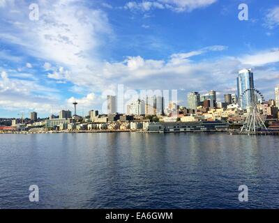 Skyline der Stadt, Seattle, Washington, USA Stockfoto