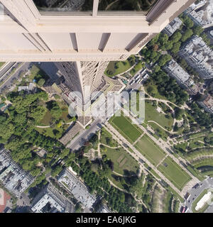 Frankreich, Paris, Blick vom Eiffelturm Stockfoto