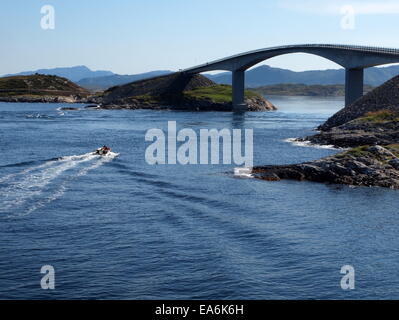 Atlantischen Ozean, Atlantik Straße Stockfoto