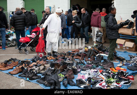 Neue Covent Garden-Flohmarkt in Vauxhall Nine Elms - London-UK Stockfoto