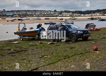 Fluss Camel, Rock, Cornwall Stockfoto