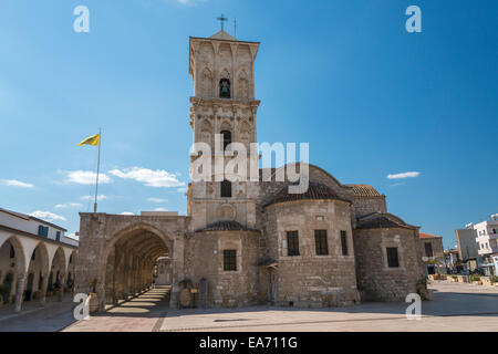 Kirche des Heiligen Lazarus - auch bekannt als Kirche Ayios Lazarus - die griechisch-orthodoxe Kirche in Larnaca, Zypern. Stockfoto