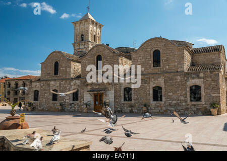 Kirche des Heiligen Lazarus - auch bekannt als Kirche Ayios Lazarus - die griechisch-orthodoxe Kirche in Larnaca, Zypern. Stockfoto