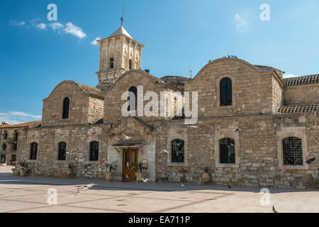 Kirche des Heiligen Lazarus - auch bekannt als Kirche Ayios Lazarus - die griechisch-orthodoxe Kirche in Larnaca, Zypern. Stockfoto