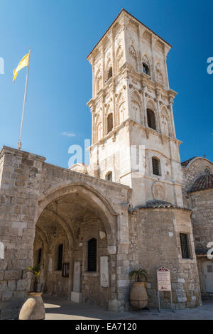 Kirche des Heiligen Lazarus - auch bekannt als Kirche Ayios Lazarus - die griechisch-orthodoxe Kirche in Larnaca, Zypern. Stockfoto