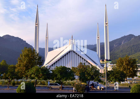 Die herrlichen Faisal-Moschee Stockfoto