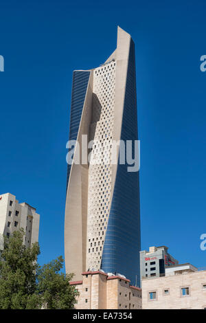 Al Hamra Tower in Kuwait-Stadt, Kuwait Stockfoto