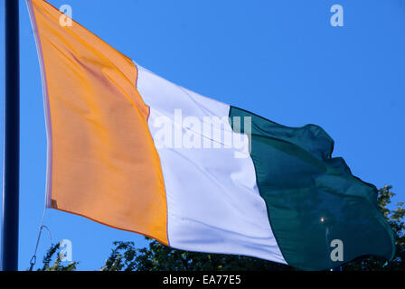 Elfenbeinküste-Flagge Stockfoto