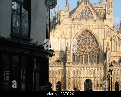 Exeter Kathedrale Devon Südwest-England UK Stockfoto