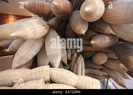 Angeln-Körbe in Hanoi, Vietnam Stockfoto