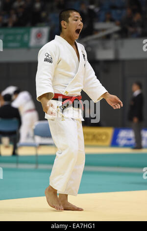 Chiba Port Arena, Chiba, Japan. 8. November 2014. Hifumi Abe, 8. November 2014 - Judo: Kodokan Cup 2014 Herren-66 kg in Chiba Port Arena, Chiba, Japan. Bildnachweis: AFLO SPORT/Alamy Live-Nachrichten Stockfoto
