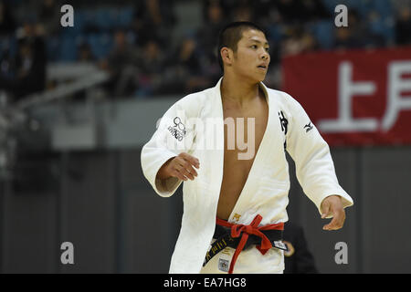 Chiba Port Arena, Chiba, Japan. 8. November 2014. Hifumi Abe, 8. November 2014 - Judo: Kodokan Cup 2014 Herren-66 kg in Chiba Port Arena, Chiba, Japan. Bildnachweis: AFLO SPORT/Alamy Live-Nachrichten Stockfoto