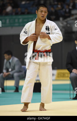 Chiba Port Arena, Chiba, Japan. 8. November 2014. Hifumi Abe, 8. November 2014 - Judo: Kodokan Cup 2014 Herren-66 kg in Chiba Port Arena, Chiba, Japan. Bildnachweis: AFLO SPORT/Alamy Live-Nachrichten Stockfoto