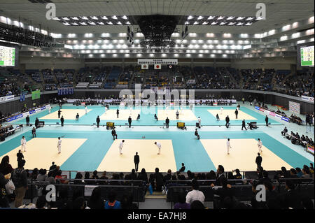 Chiba Port Arena, Chiba, Japan. 8. November 2014. Allgemeine Ansicht, 8. November 2014 - Judo: Kodokan Cup 2014 in Chiba Port Arena, Chiba, Japan. Bildnachweis: AFLO SPORT/Alamy Live-Nachrichten Stockfoto